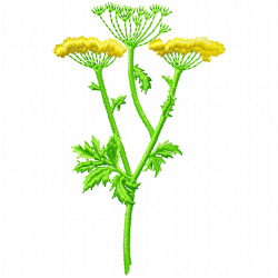 Flowers And Tree Embroidery Design 7 Flowers And Tree Embroidery Design 7